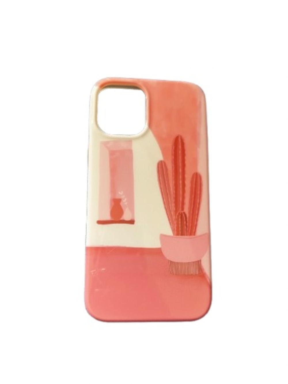 iPhone 12 Mini - Pink Cactus  Case - Stylish Protection